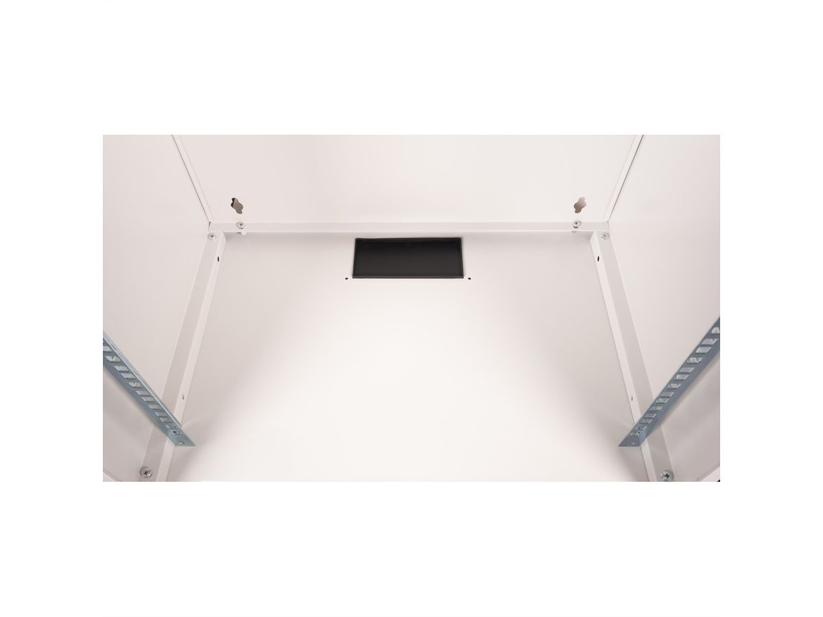 ROLINE 19-Zoll Wandgehäuse Basic 12 HE, 540x400 BxT Bausatz grau