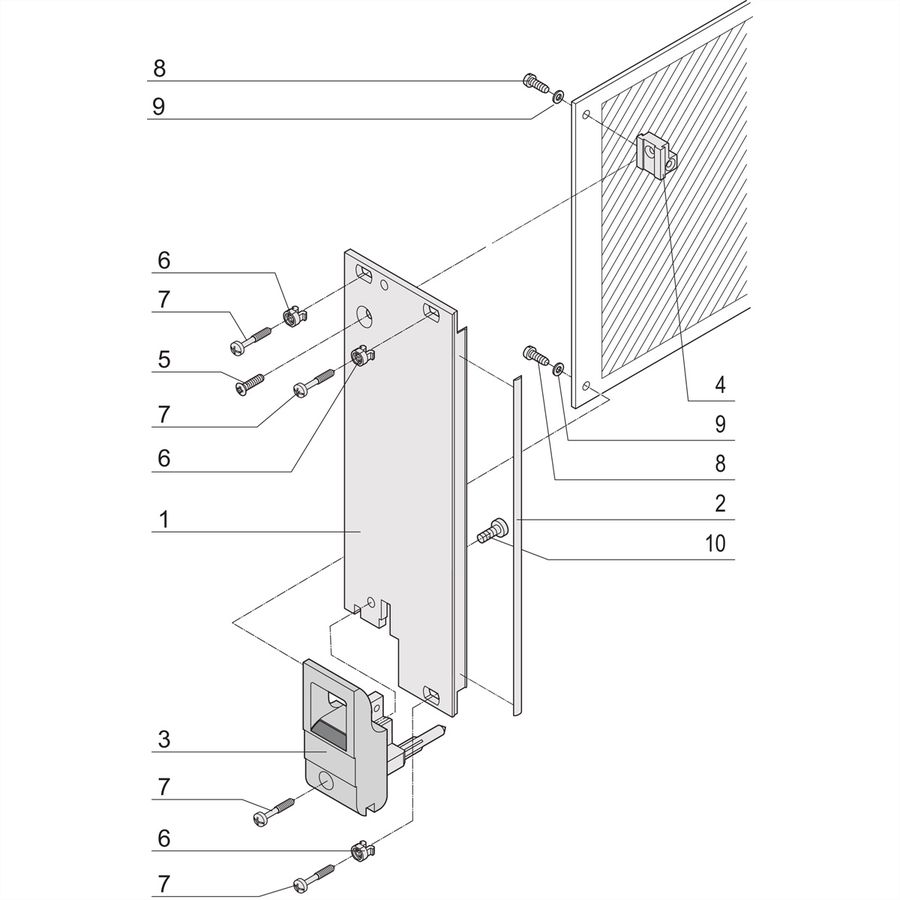 SCHROFF STECKBAUGRUPPE IET 3HE 8TE