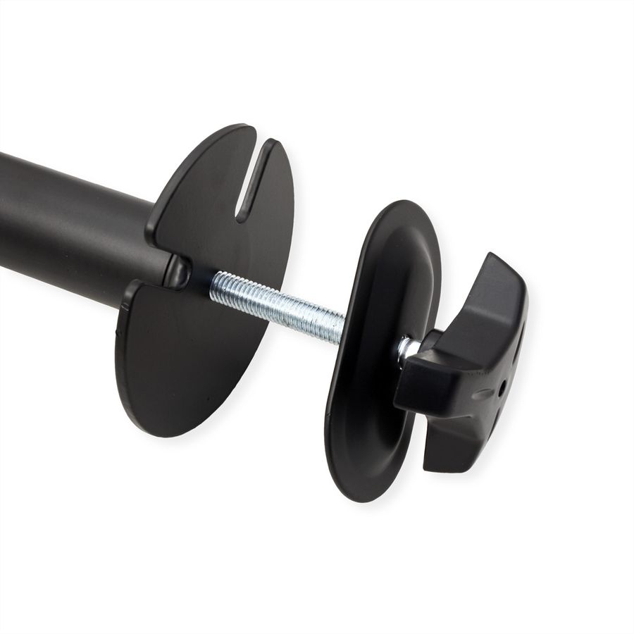 VALUE LCD-Arm, Trägerstange, 4 Gelenke, Tischmontage, 17-49 Zoll, bis 20 kg