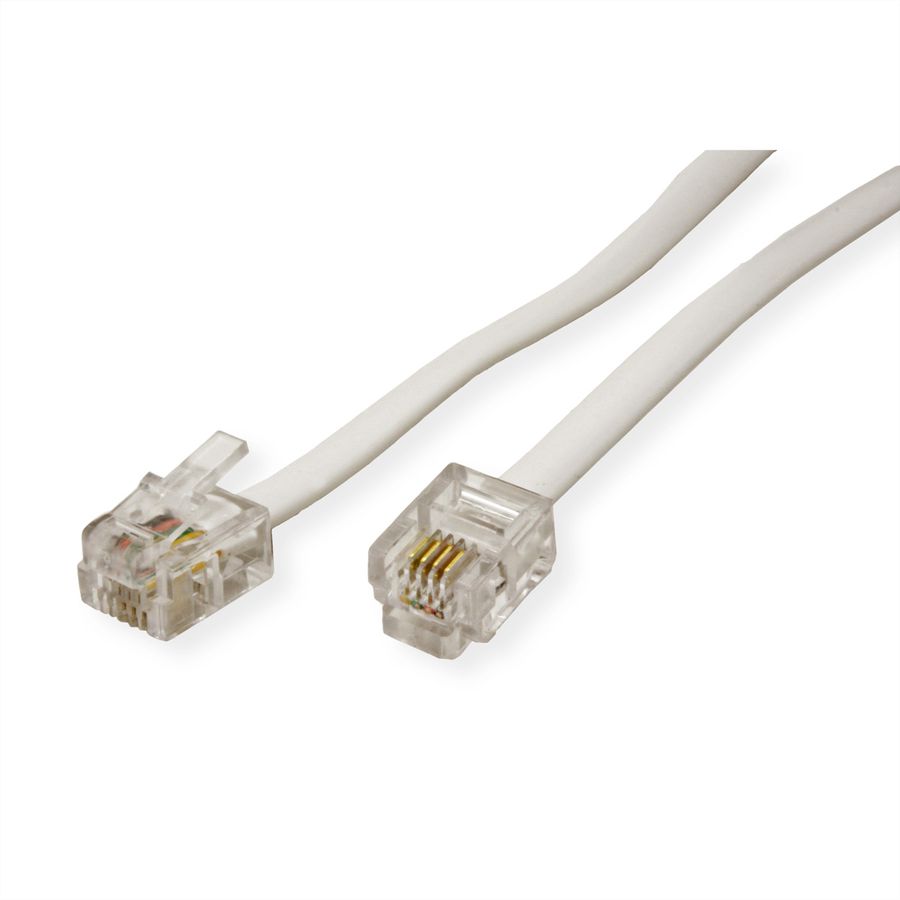 GENEREX Kabel RJ12/6_04 Kabel, grau, 0,4 m