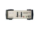 ATEN CS1732B KVM Switch VGA, PS/2-USB, Audio, USB-Hub, 2 Ports