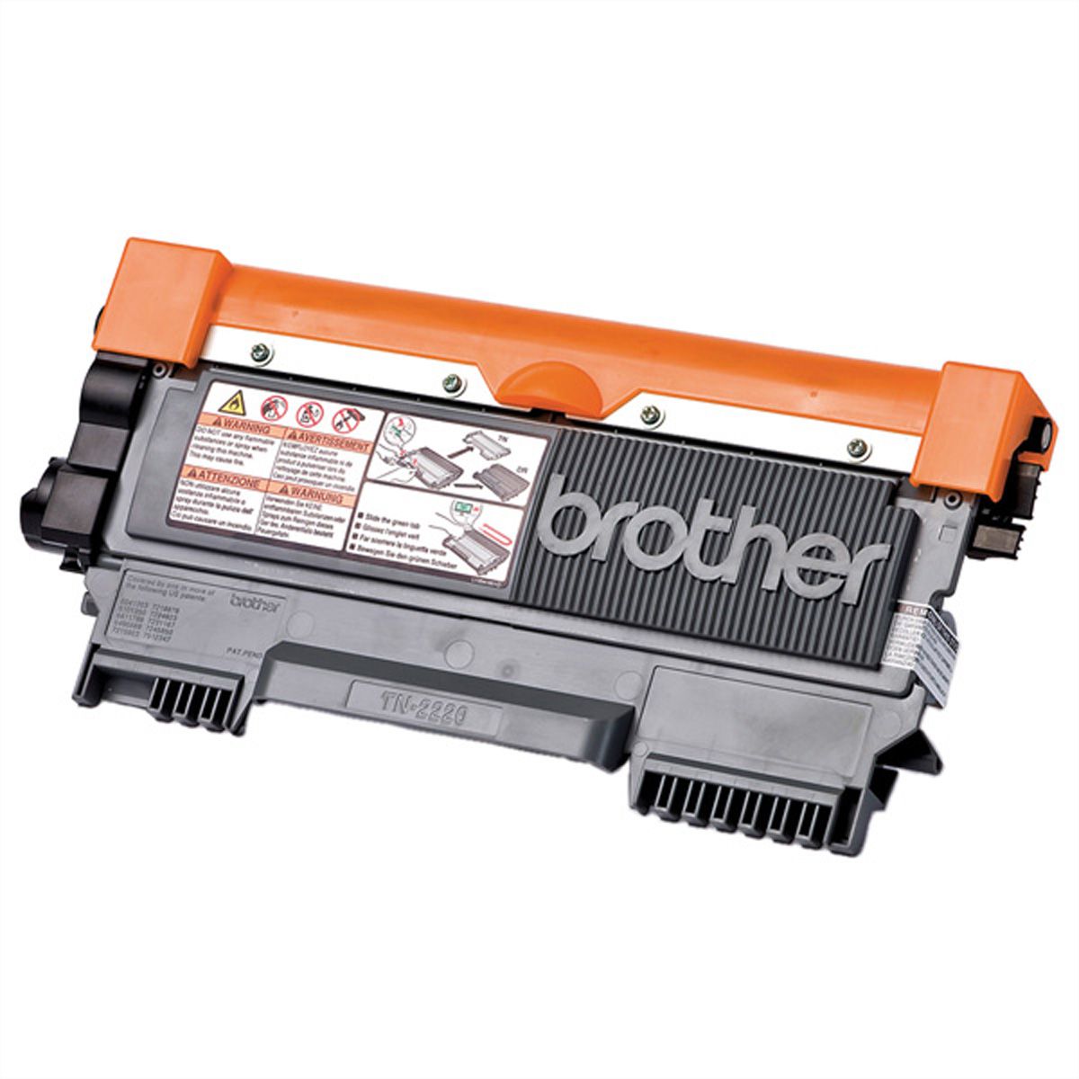 TN2220, TN-2220, BROTHER Toner schwarz für ca. 2.600 Seiten, für HL-2240/2250DN/2270DW, DCP-7060D, MFC-7360N/7460DN/7860DW