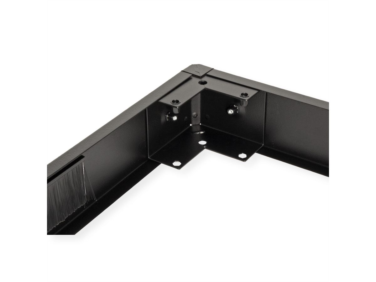ROLINE Sockel für Netzwerkschrank, 800x1000 BxT, schwarz