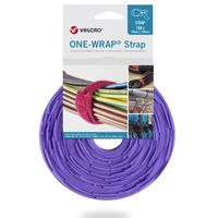 VELCRO® One Wrap® Strap 20mm x 150mm, 100 Stück, violett