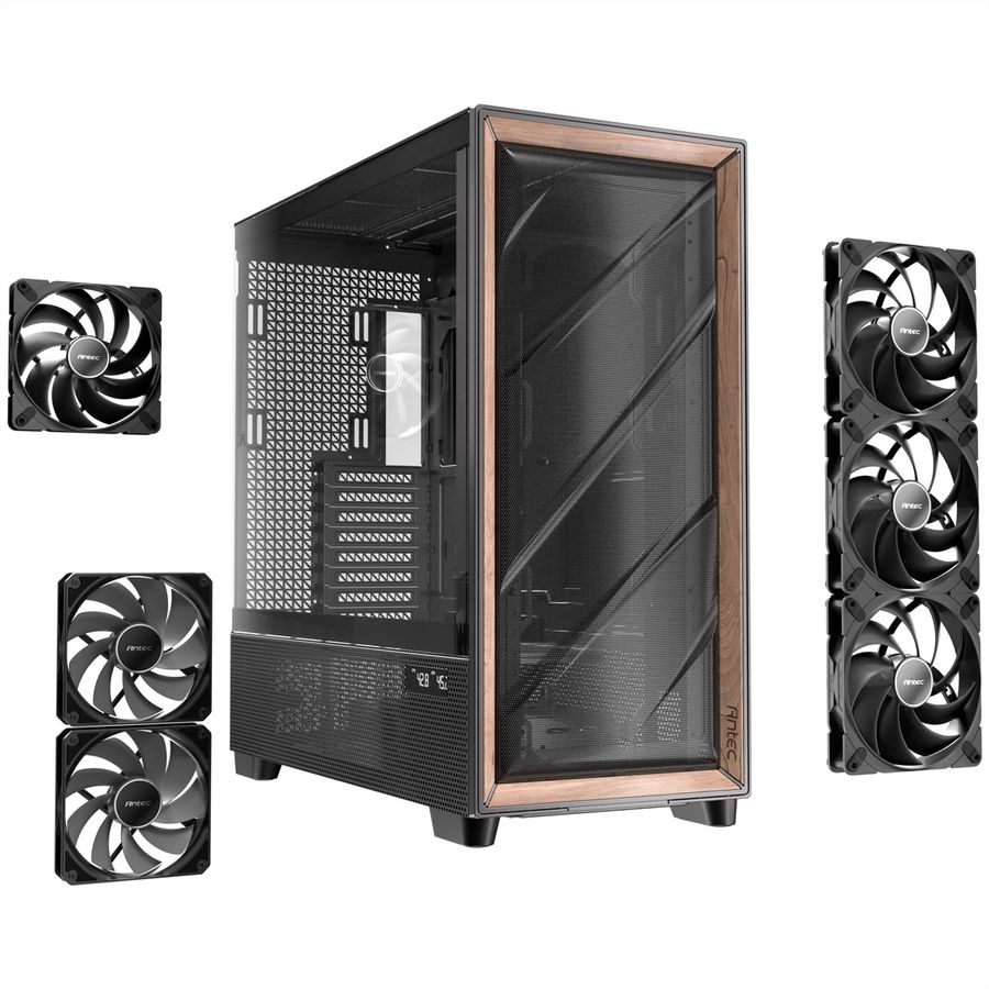 ANTEC FLUX PRO EUV PC Gehäuse Big / Full Tower ATX, schwarz