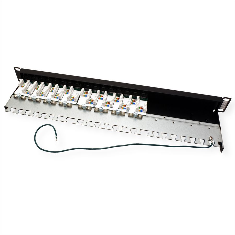 TRENDnet TC-P16C6AS Patch Panel, 16-Port Cat6a geschirmt