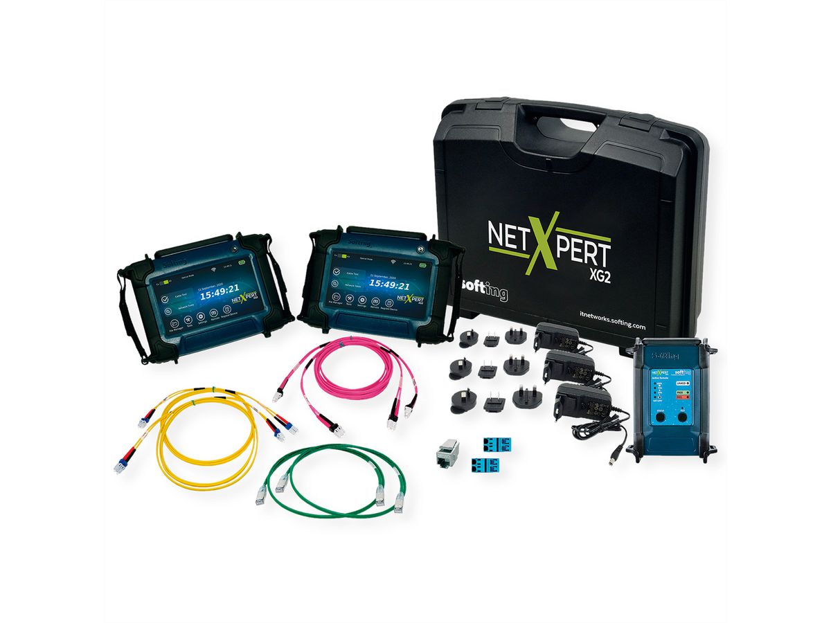 SOFTING NetXpert XG2-Plus Netzwerk-/Verkabelungs-Qualifizierer