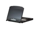 ATEN CL3800NW KVM-Konsole USB HDMI DVI VGA Dual Rail, FR-Layout