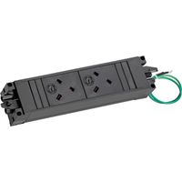 BACHMANN STEP BASE 2xUK 45° GST18 inkl. Erdung