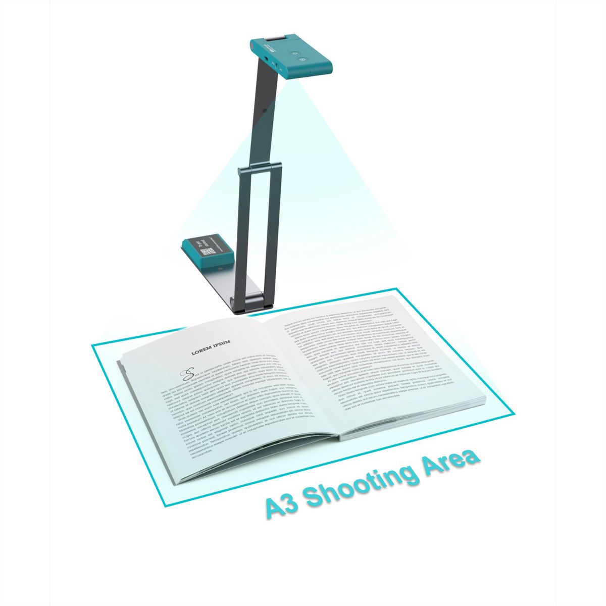 IRIScan Visualizer 7, USB-Dokumentenkamera und mobiler Scanner