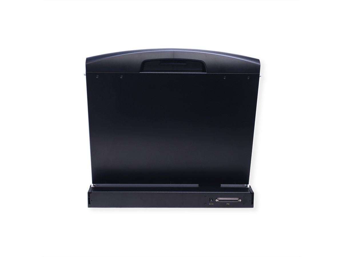 VALUE 19"-KVM-Konsole, 43 cm (17") TFT (16:9), VGA, USB, DE-Layout