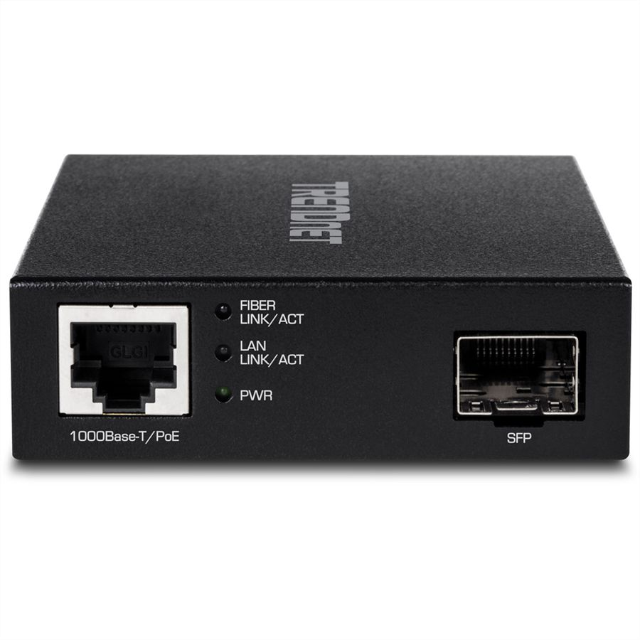 TRENDnet TFC-PGSFP Medien Konverter SFP PoE powered