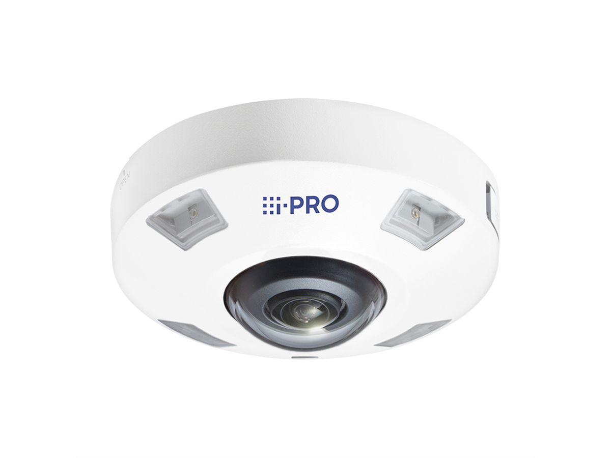 i-PRO WV-S4576LAV 4K AI OUTDOOR VANDAL 360-degree Fisheye Netzwerk Kamera