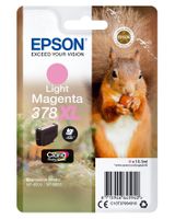 Epson Singlepack Light Magenta 378XL Claria Photo HD Ink
