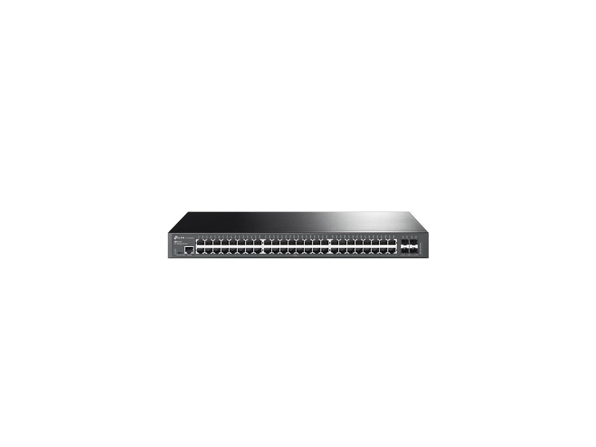 TP-Link TL-SG3452X Netzwerk-Switch Managed L2+ Gigabit Ethernet (10/100/1000) 1U Schwarz