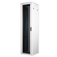 ROLINE 19-Zoll Netzwerkschrank Pro 47 HE, 600x600 BxT Glastür grau
