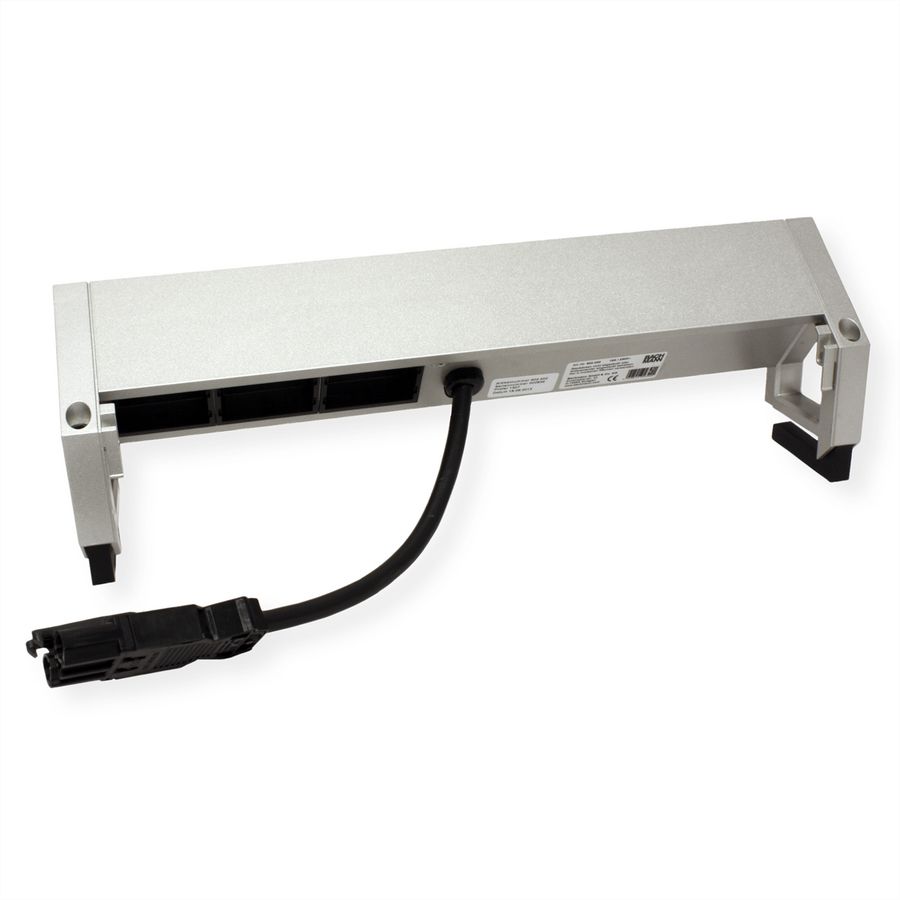 BACHMANN DESK2 3x Schutzkontakt 3x ABD GST18 Inox