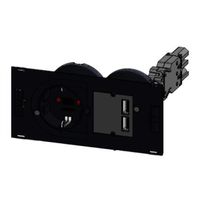 BACHMANN DUE Set 1xDUE CEE7/7+USB