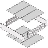SCHROFF Abdeckbleche - ABDECKBLECH FUER KARTEN 280T
