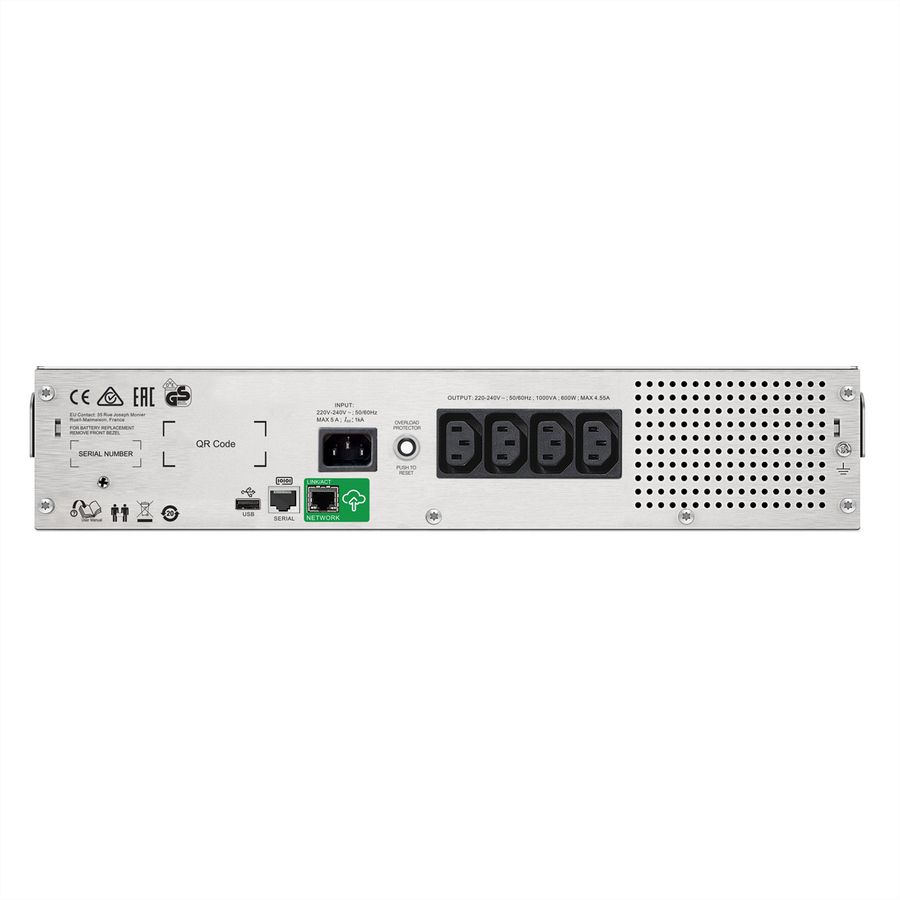 APC SMC1500I-2UC 1500VA 2U Rack mountable LCD