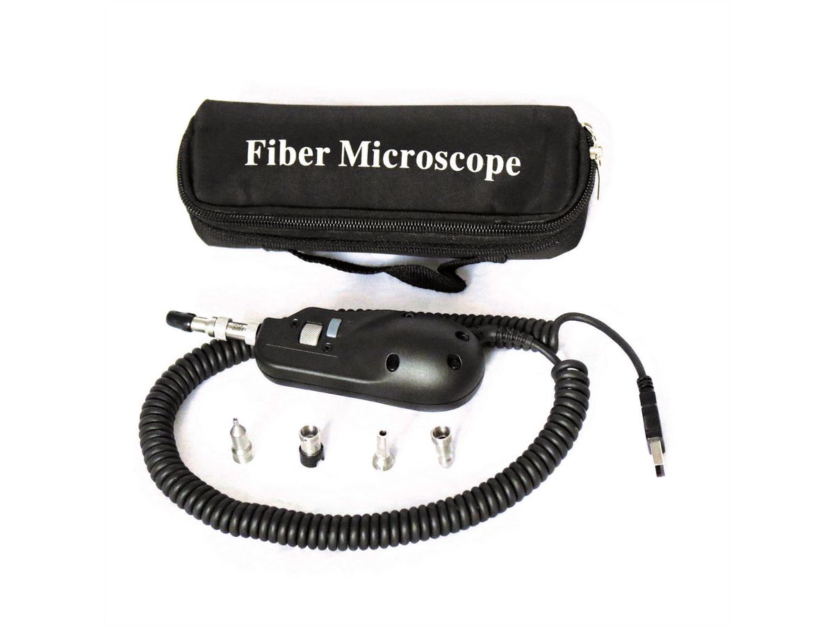 SOFTING Digitales Glasfaser-Prüfset USB, Digitales Mikroskop WX_FX_INSP_KIT