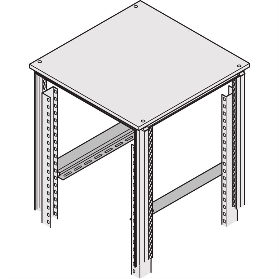 SCHROFF Gleitschiene - GLEITSCHIENEN SATZ 900T 10ST