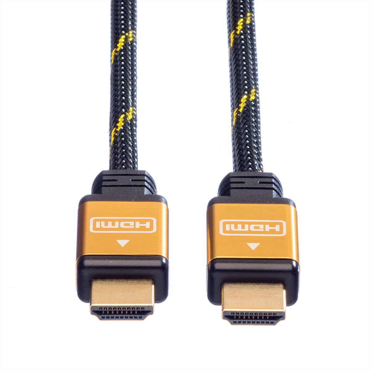 ROLINE GOLD HDMI High Speed Kabel, ST-ST, 2 m