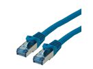 ROLINE Patchkabel Kat.6A S/FTP (PiMF), Component Level, LSOH, blau, 5 m