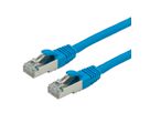 VALUE Patchkabel Kat.6 (Class E) S/FTP (PiMF), LSOH, blau, 5 m