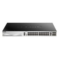 D-Link DGS-3130-30S/E 30Port Switch, Layer 3 Fiber Gigabit Stack  (SI)