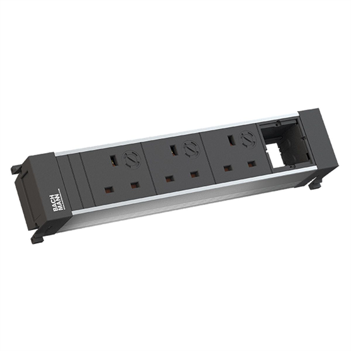 BACHMANN POWER FRAME 3xUK 3,15A 1xCM, 0,2m GST18 United Kingdom