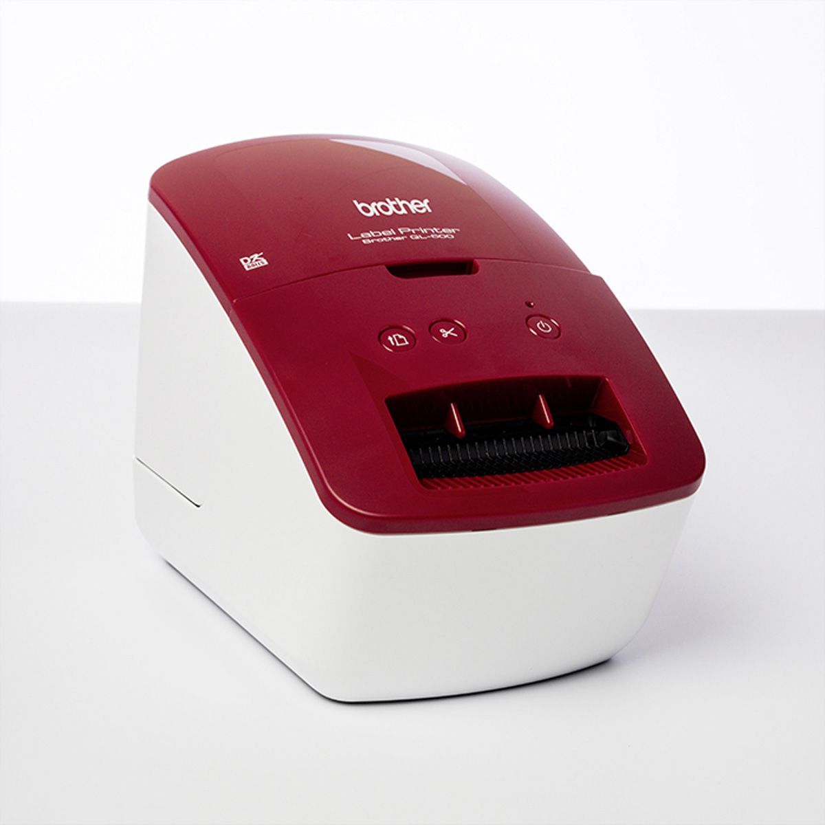 BROTHER QL600B LABEL PRINTER Rot