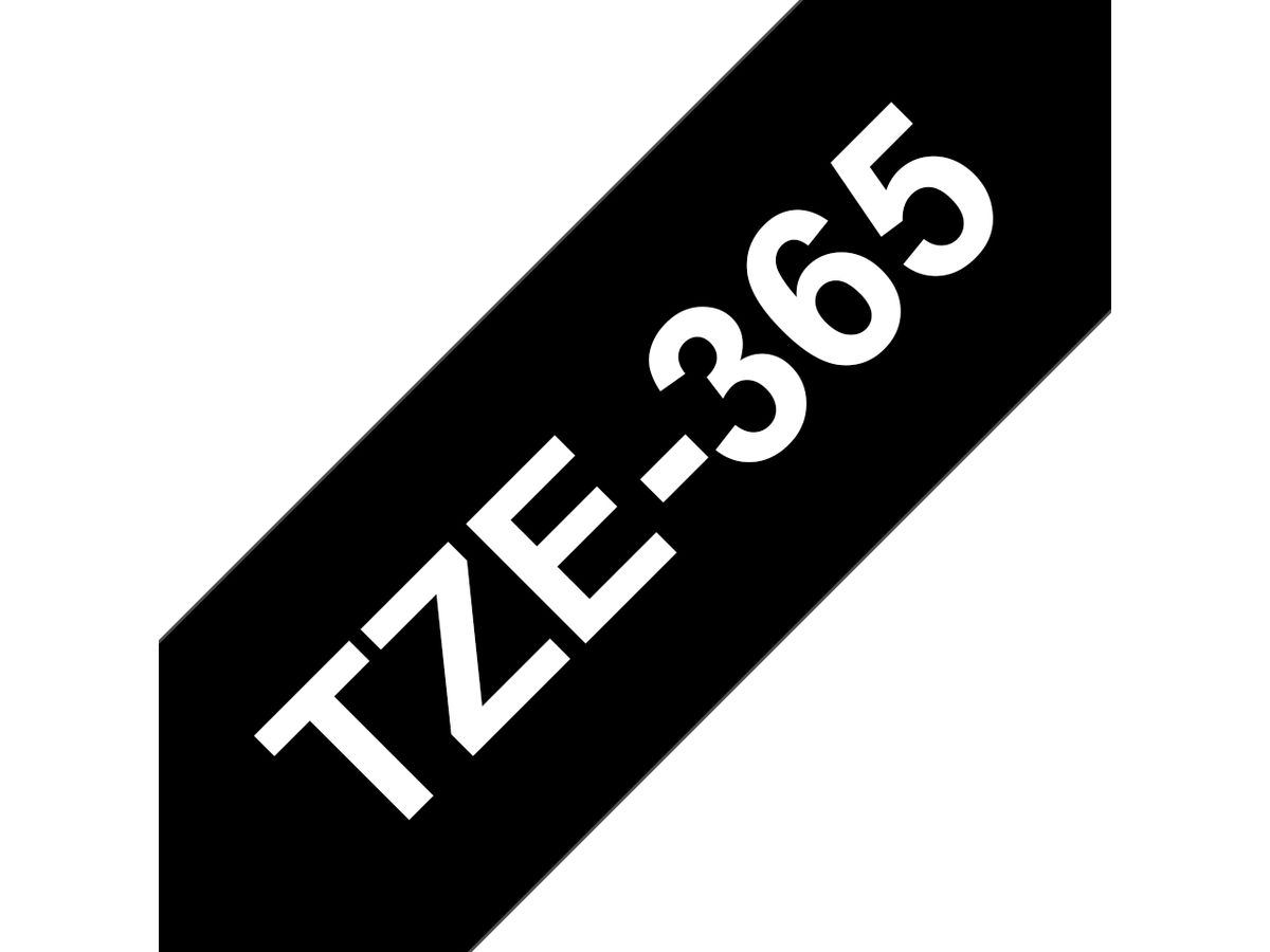 Brother TZE365 Etiketten erstellendes Band TZe