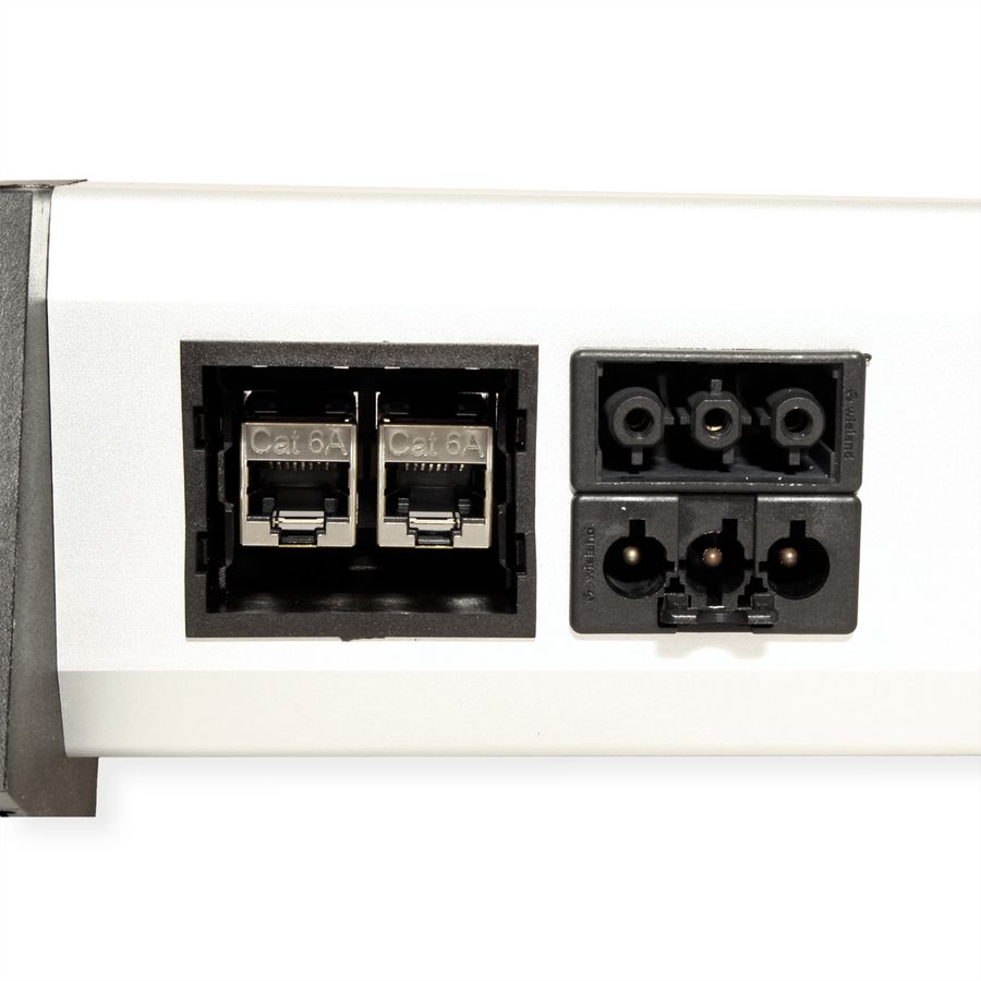 BACHMANN DESK 3x Schutzkontakt, 2x CAT6