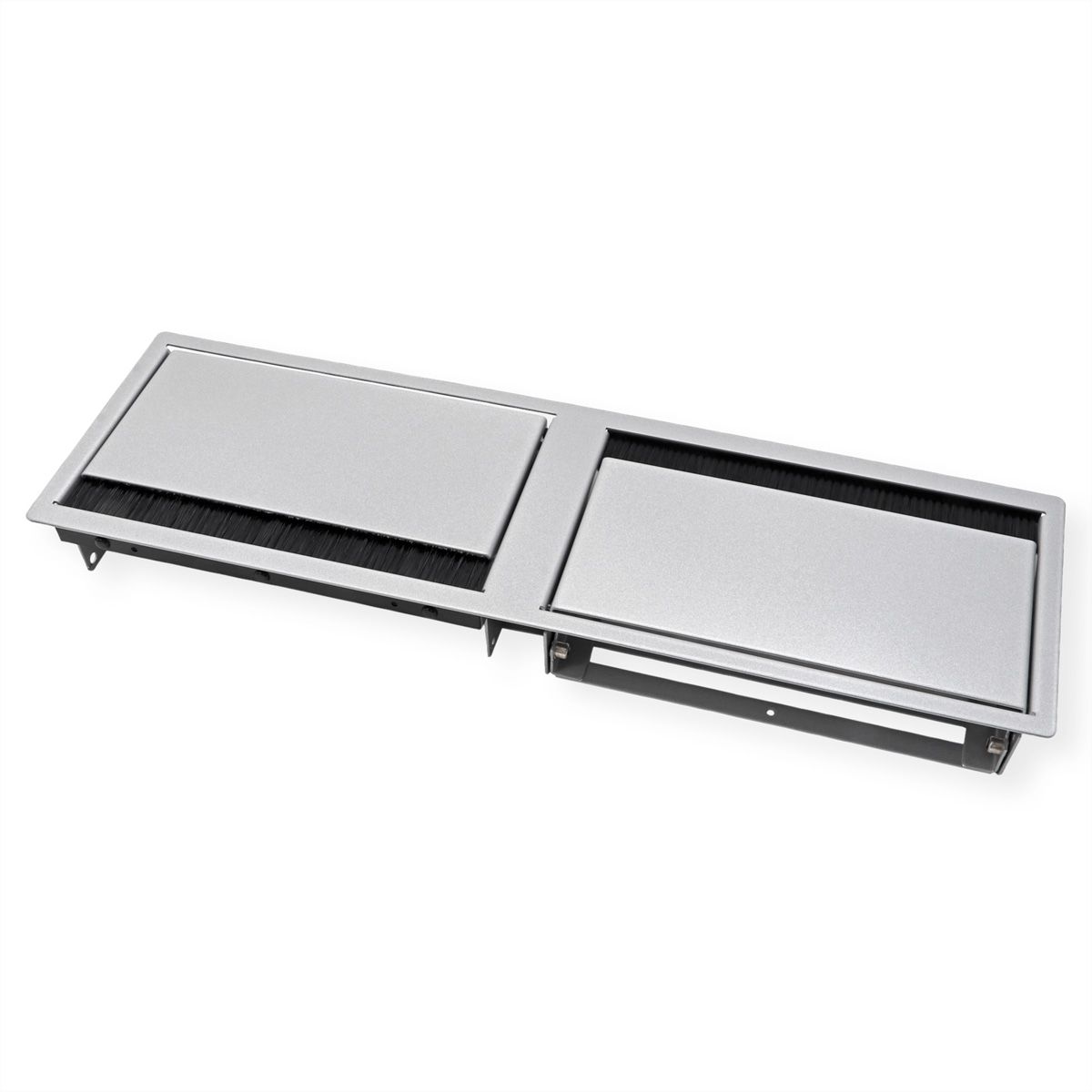 BACHMANN CONI DUO Einbaurahmen 2 x Small, grau