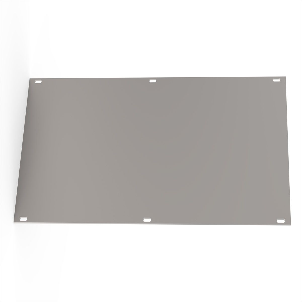 SCHROFF Frontplatten, U-Profil, schirmbar - U-FRONTPL.EMC 3HE 42TE M.PIN