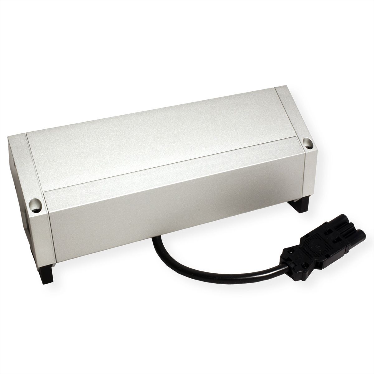 BACHMANN DESK2 2x Schutzkontakt 1x USB-Charger 1x ABD, GST18 Inox