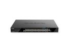 D-Link DGS-1520-28MP/E 28-Port Smart Managed PoE+ Gigabit Stack Switch, 4x 2.5 GE, 4x 10G