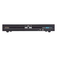 ATEN CS1182H4C 2-Port 4K HDMI Secure KVM, mit Card Reader PSD PP V4.0 Compliant