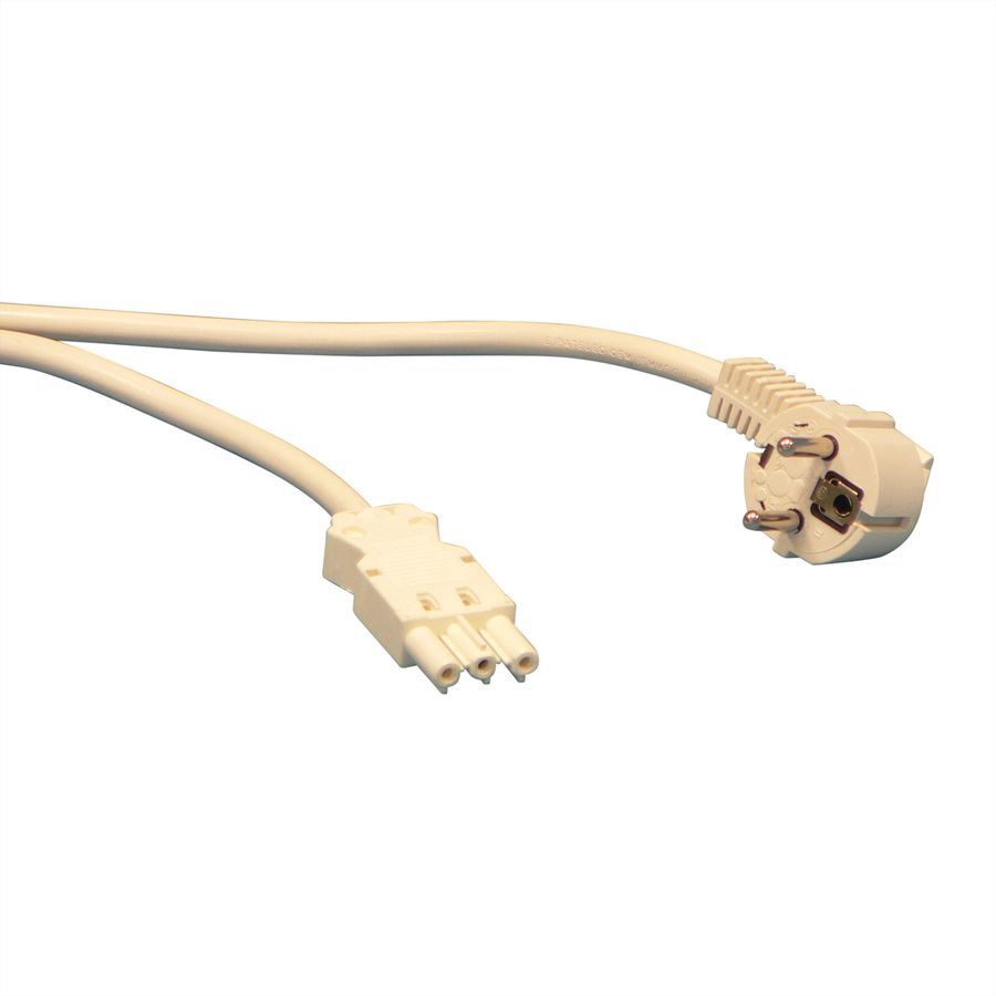 SCHROFF Netzanschlussltg, Schutzkontakt/UTE-Stecker-Wieland-Buchse