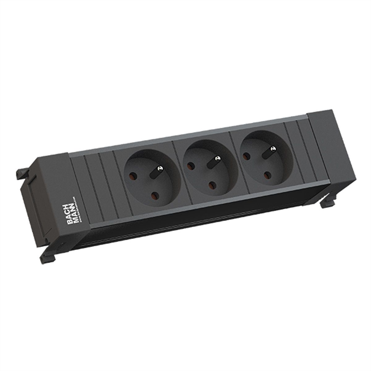 BACHMANN POWER FRAME 3xUTE kurz Kunststoffprofil schwarz