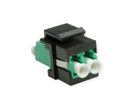 ROLINE Keystone LWL-Adapter LC/LC Duplex, Single Mode, OS2, APC