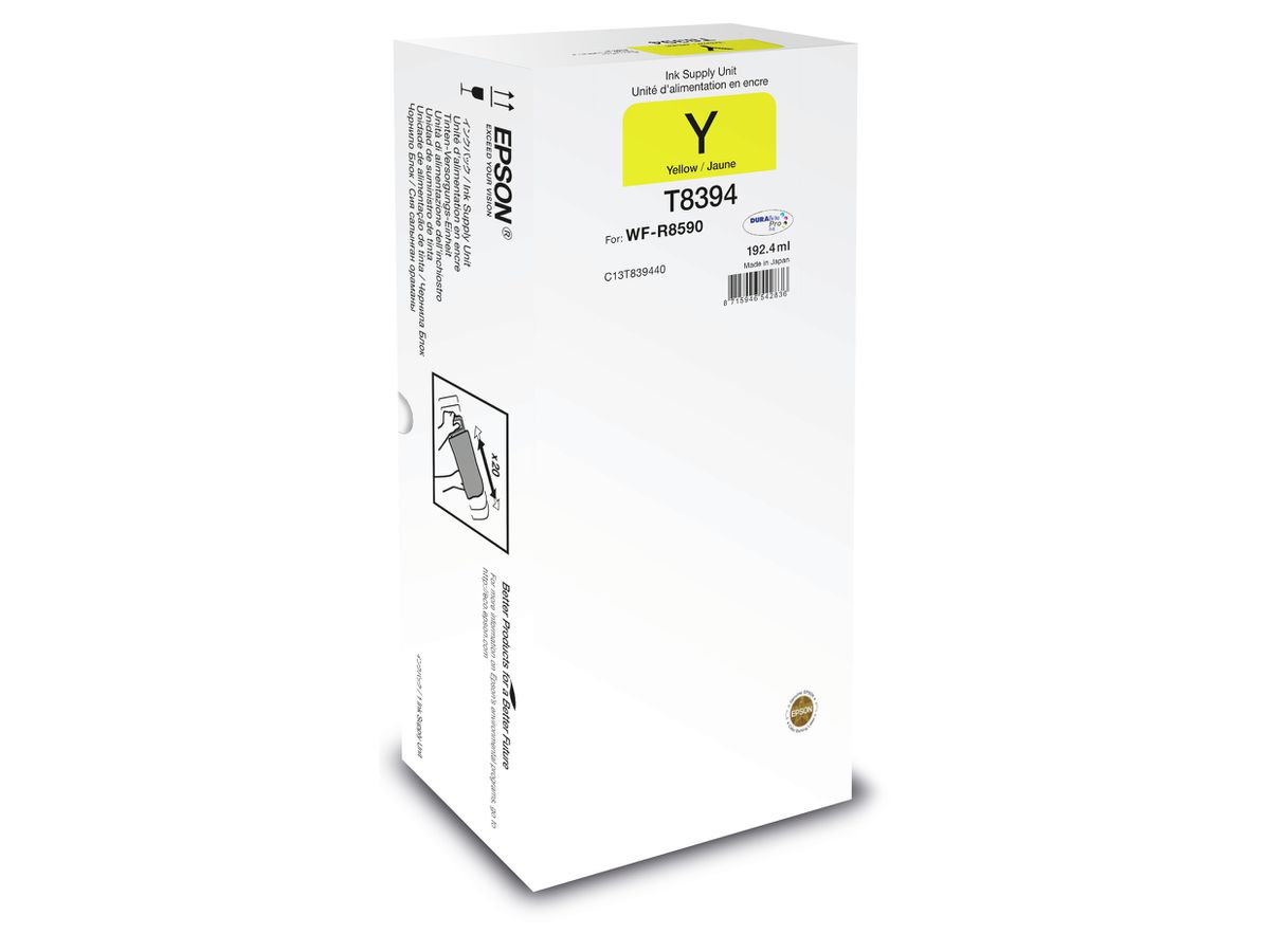 Epson C13T83944N Druckerpatrone 1 Stück(e) Original Hohe (XL-) Ausbeute Gelb