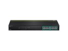 TRENDnet TPE-TG160g 16-Port PoE+ Switch GREENnet Gigabit 246W