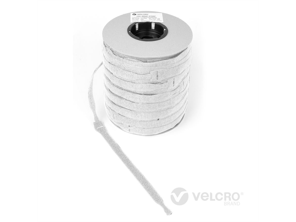 VELCRO® One Wrap® Strap 20mm x 230mm, 750 Stück, weiß