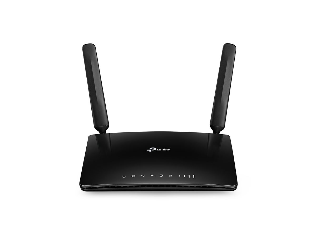 TP-LINK ARCHER MR400 Dual-Band (2,4 GHz/5 GHz) Schnelles Ethernet 3G 4G Schwarz WLAN-Router