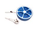 ROLINE 4-fach Steckdosenleiste mit Schalter, rund, UTE Version, USB-Charger A+C, blau, 1,5 m