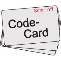SCHROFF MIFARE KARTEN F. STAND ALONE 13,56MHZ