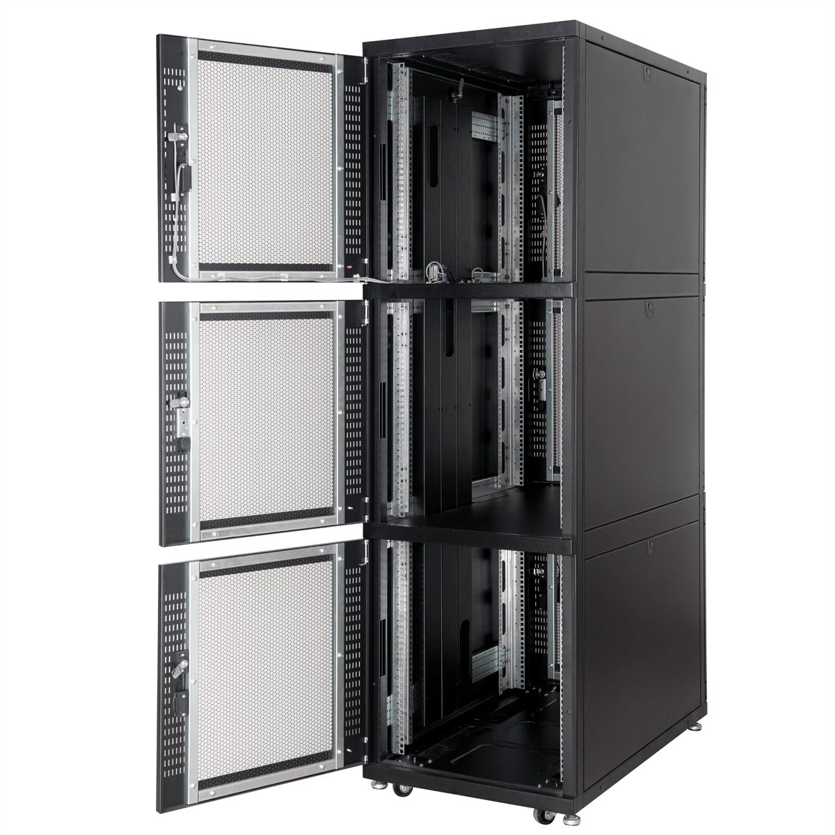 ROLINE Colocation-Schrank 42HE 800x1000mm, 2-Fächer, schwarz