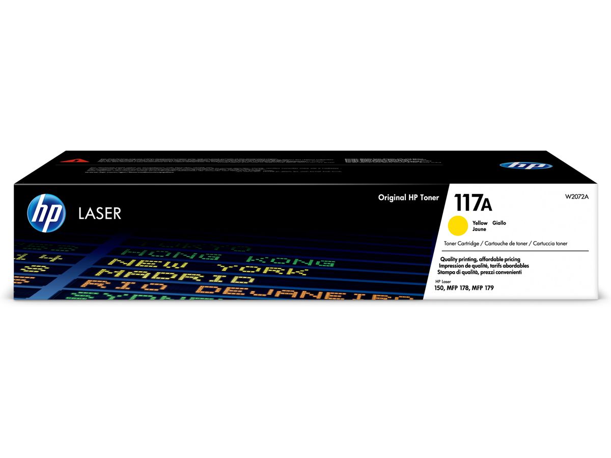 HP 117A Gelb Original Laser Tonerkartusche